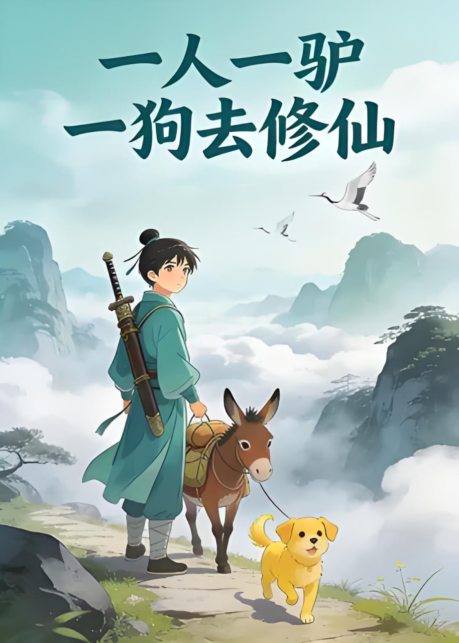 一人一驴一狗去修仙第三季 2026 动漫 海报